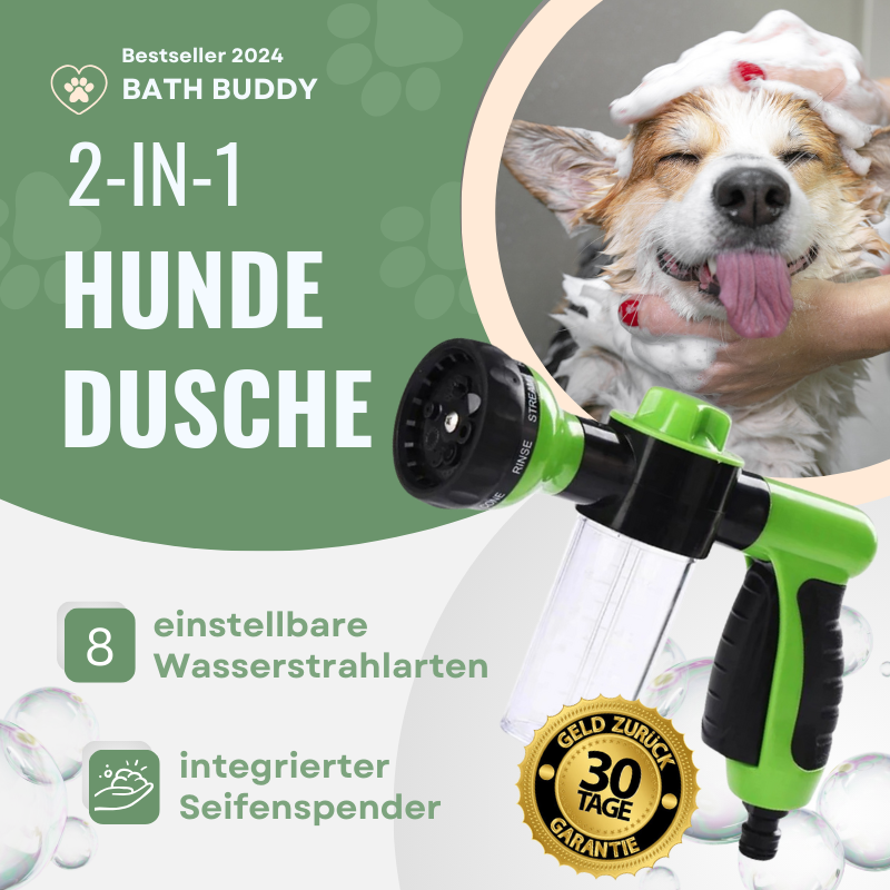 Bath Buddy - 2-in-1 Hundedusche