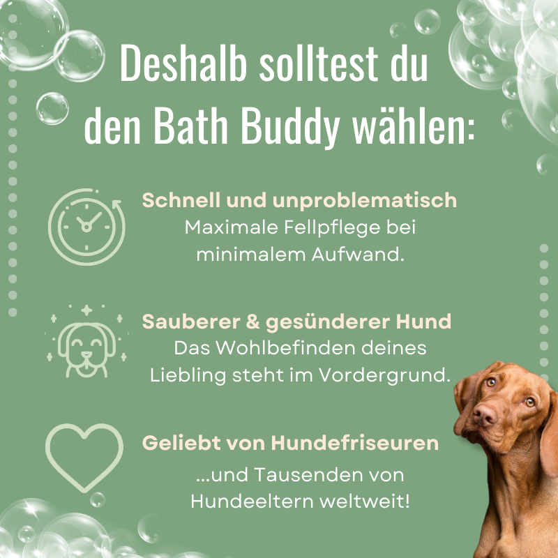 Bath Buddy - 2-in-1 Hundedusche